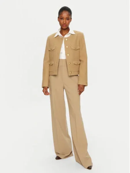 Tommy Hilfiger Bunda pro přechodné období béžová