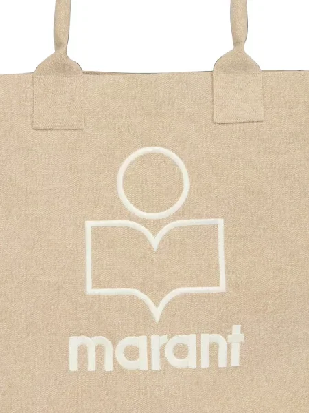 Geantă shopper Marant cu broderie