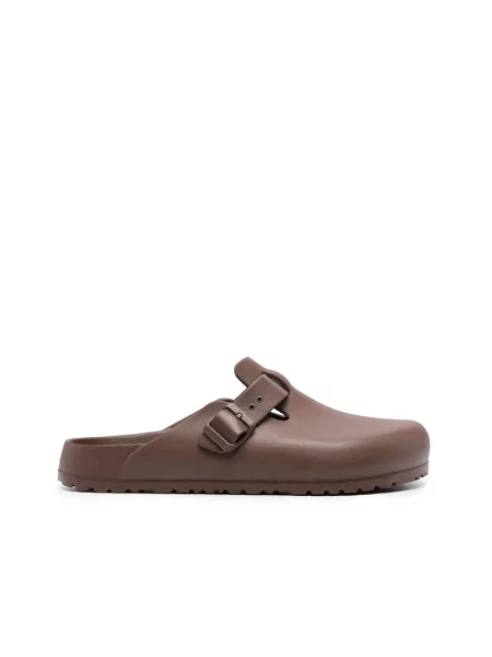 Klapki Birkenstock brązowe