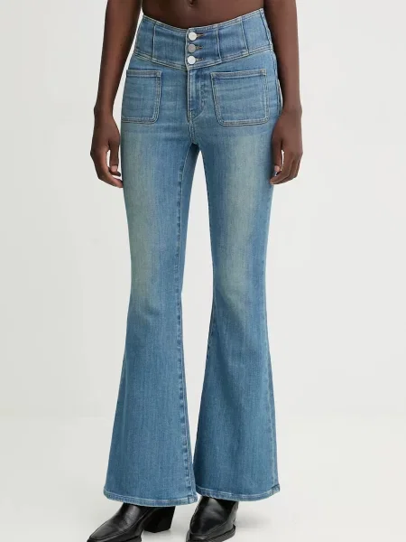 Miss Sixty jeans high waist albastru