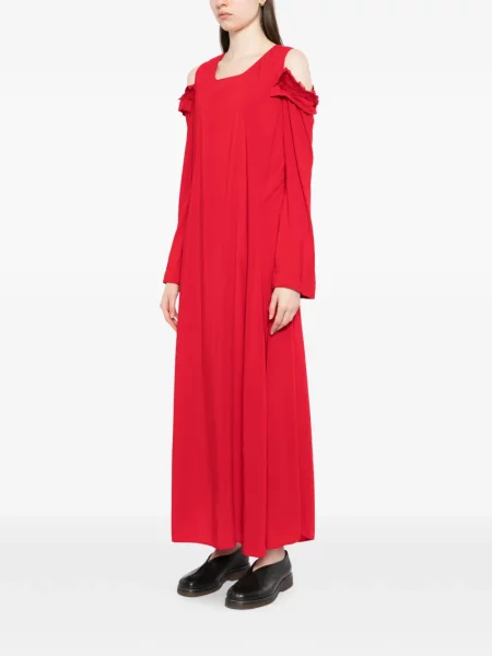 Maxi rochie maxi Yohji Yamamoto de costum roșu