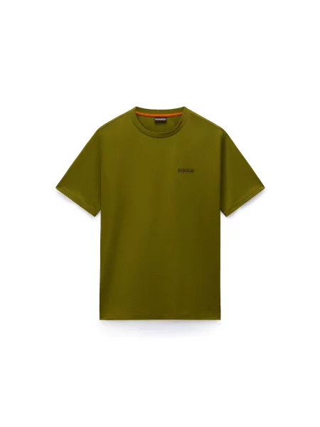 NAPAPIJRI Tricou S-Yose maro închis / auriu / oliv galben