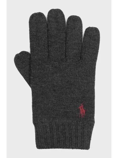 Перчатки Polo Ralph Lauren серые