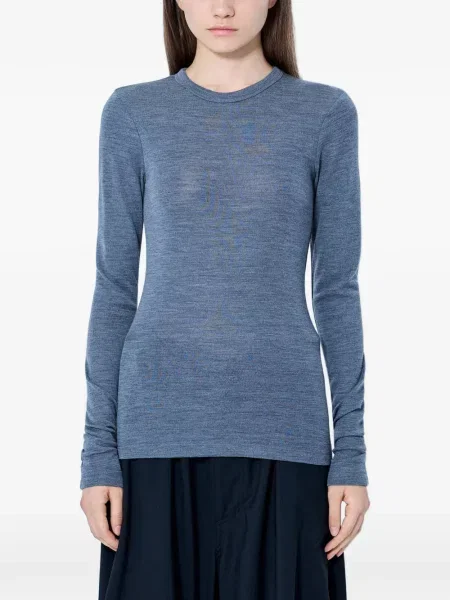 Tricou Róhe tricotate gri
