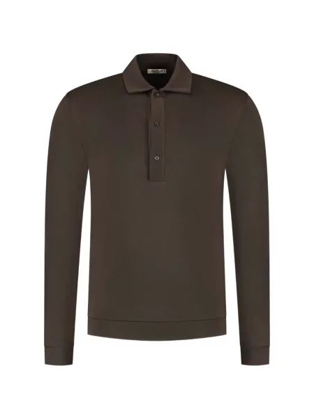 Tricou polo Stefan Brandt maro