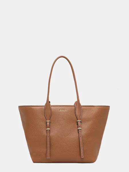 Geantă Michael Michael Kors din piele maro