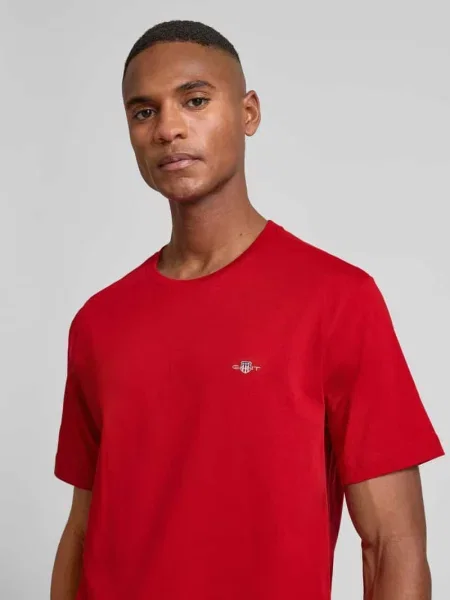 Gant bluza nierozpinana Mężczyźni jednolity M niebieski