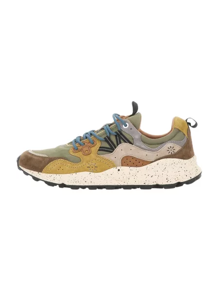 Sneakersy Flower Mountain w kwiatki skórzane