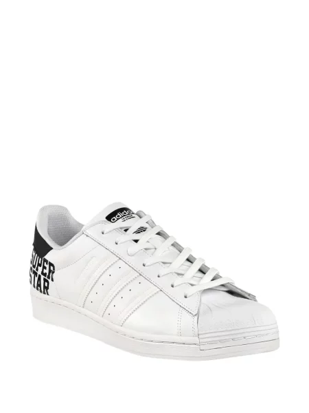 Šněrovací krajkové tenisky Adidas Superstar černé