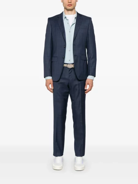 Odgovarati odijelo Boss karirani plava