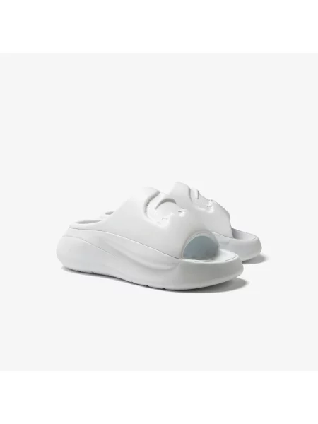 Lacoste Trampki Serve Slide białe