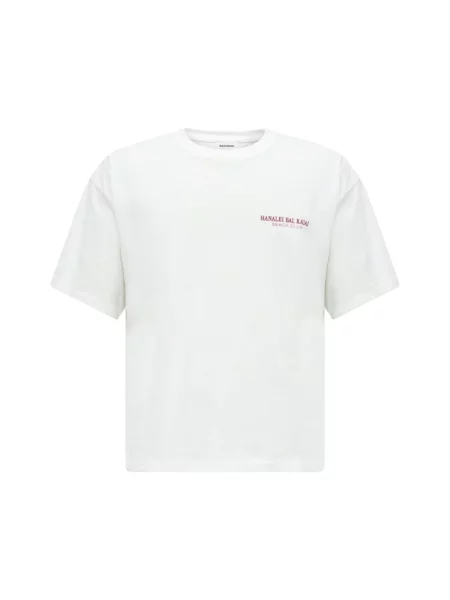 BALMOHK Tricou mauve alb