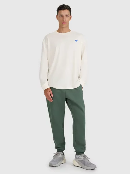 4F koszulka z długim rękawem longsleeve XL biała