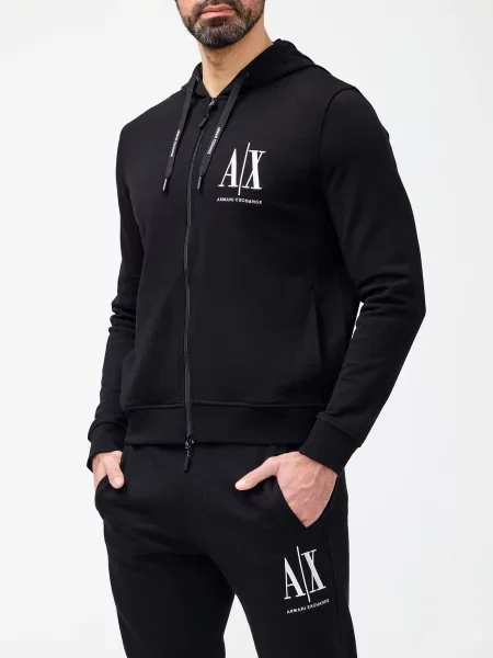 Спортивна кофта Armani Exchange чорна