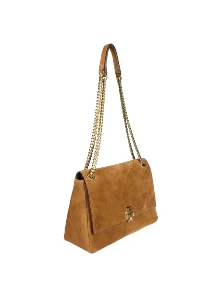 Torebka Tory Burch zamszowa brązowa