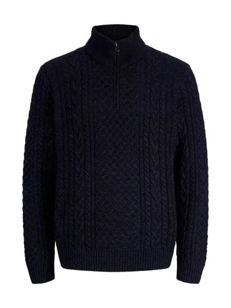 JACK & JONES Pulover JPRBLUCALLUM închis albastru