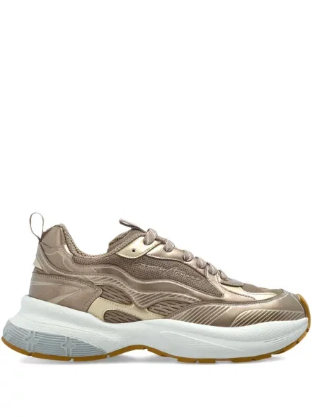Sneakerși Emporio Armani plasă auriu