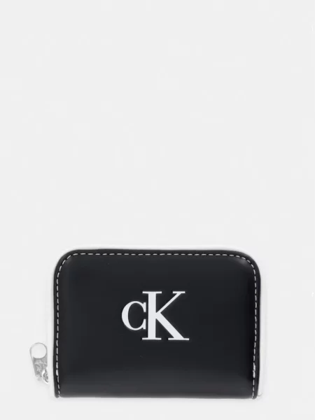 Calvin Klein Portofel / alb negru