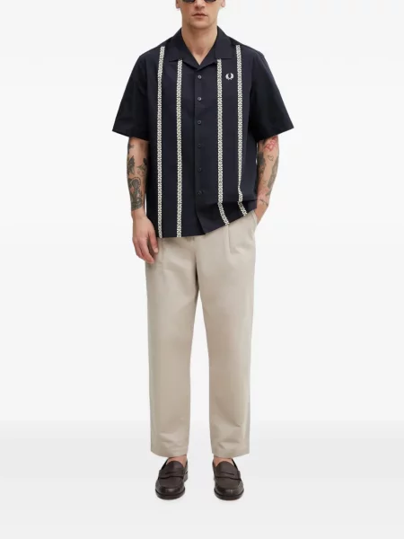 Scurt cămașă Fred Perry albastru