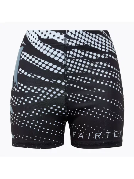 Tréninkové šortky Fairtex Vale Tudo černá/bílá bílé