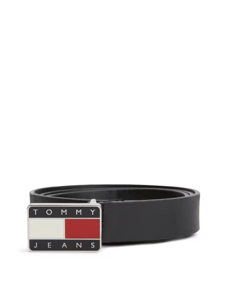 Tommy Jeans Curea HERITAGE' negru