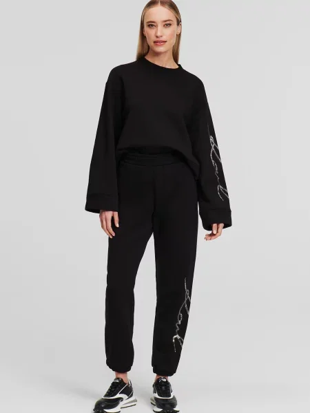 Спортивные штаны Karl Lagerfeld черные