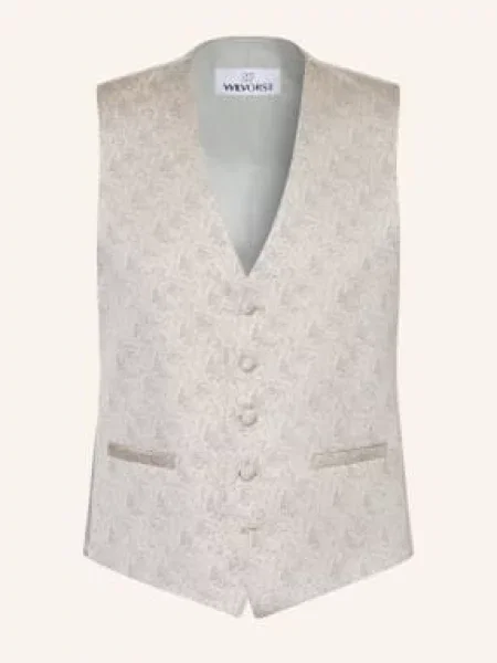 Wilvorst Sako Extra Slim Fit beige gem. béžové