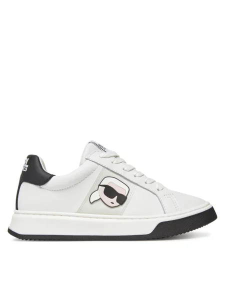 Sneakersy Karl Lagerfeld Kids białe
