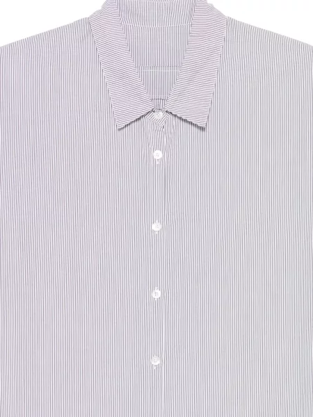 Dryžuotas dryžuoti marškiniai Private 0204 balta