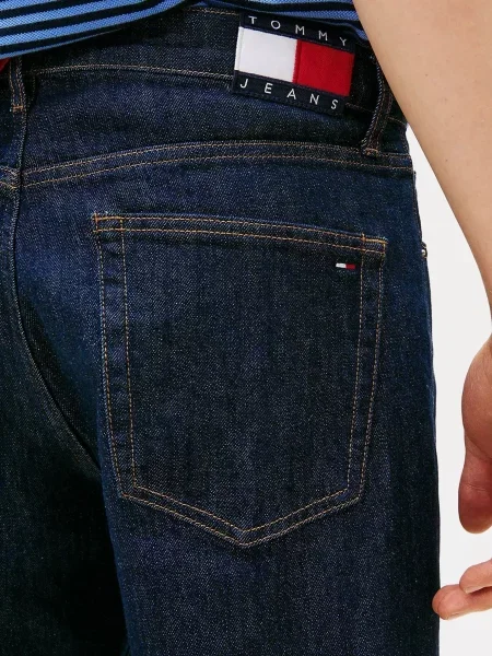 Прямые джинсы Tommy Jeans синие