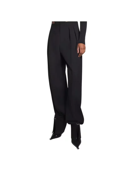 Spodnie Mugler czarne