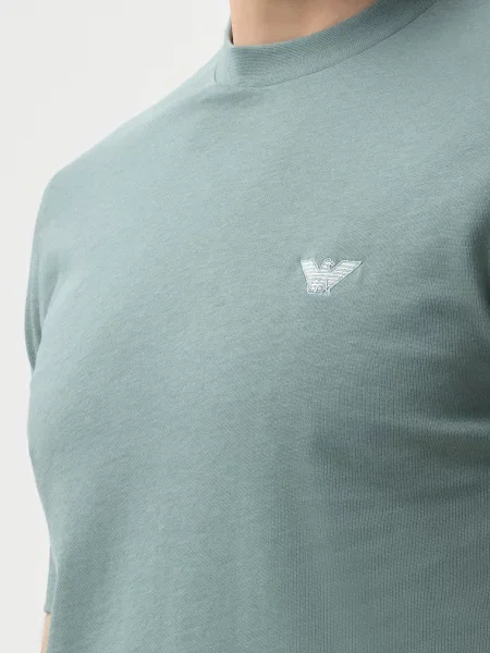 Футболка Emporio Armani зелена