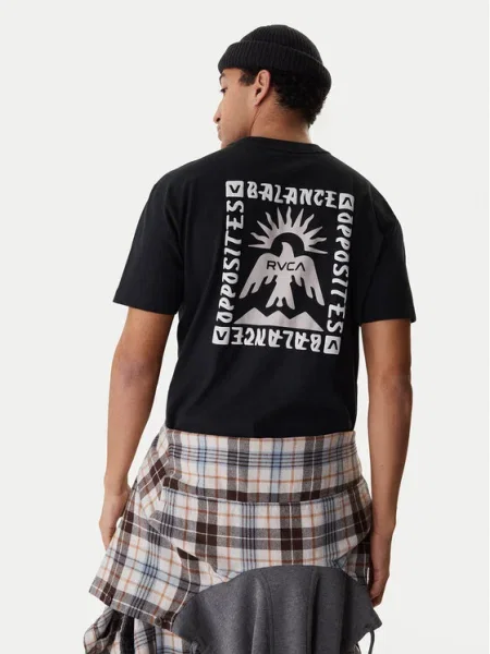 RVCA Tricou Las Cruces negru