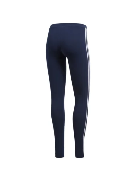 Leggings Adidas cu dungi din dantelă negru