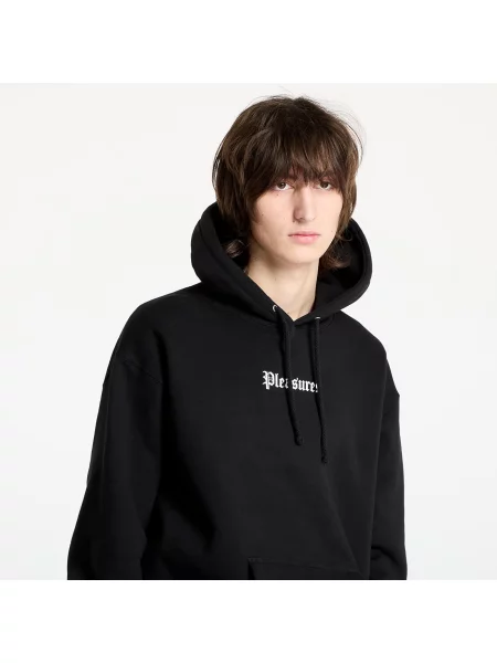 Hanorac PLEASURES Burn Again Hoodie Black S negru