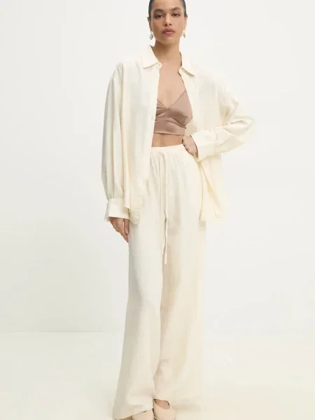 Риза и панталон Answear.LAB бежово