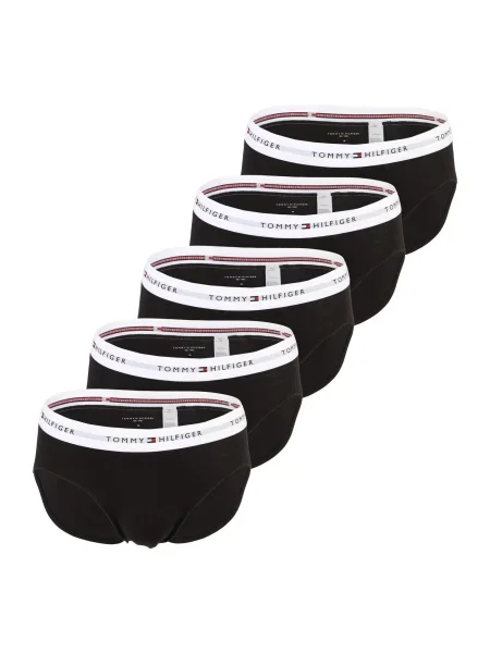 Tommy Hilfiger Underwear Spodnje hlačke siva / rdeča / črna bela