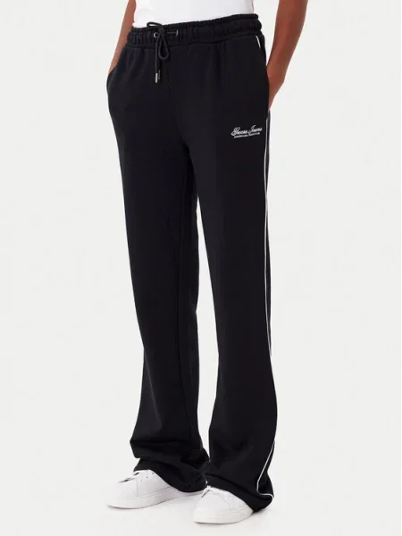 Guess Jeans Pantaloni trening negru