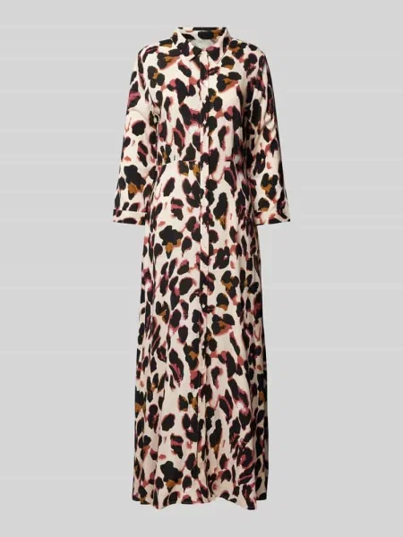 Sukienka koszulowa z z listwą guzikową Y.a.s czarna