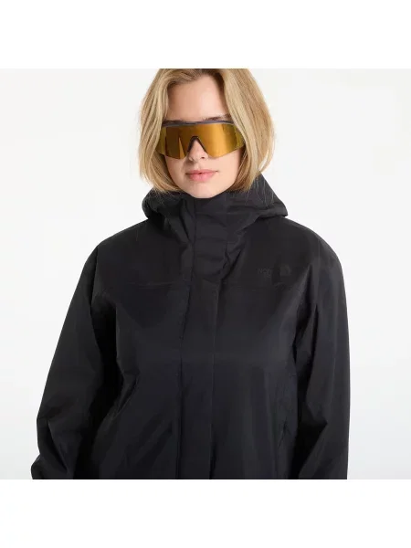 Bunda The North Face s kapucňou čierna