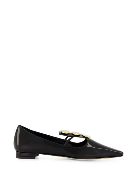 Pantofi cu toc Manolo Blahnik fără toc negru