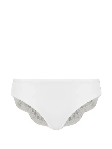 Chiloți briefs Hanro din dantelă alb