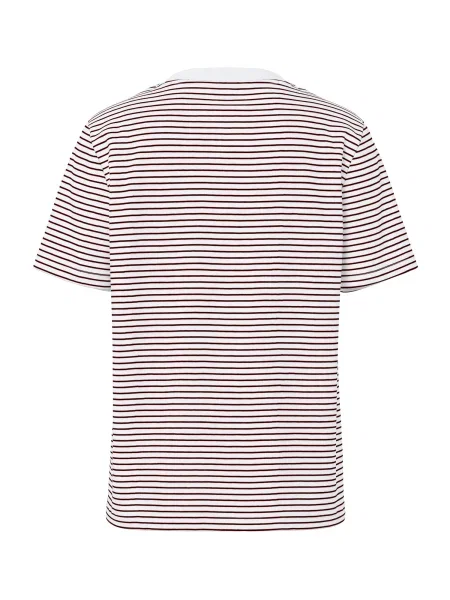 PIECES Tricou PCRIA roșu burgundy alb
