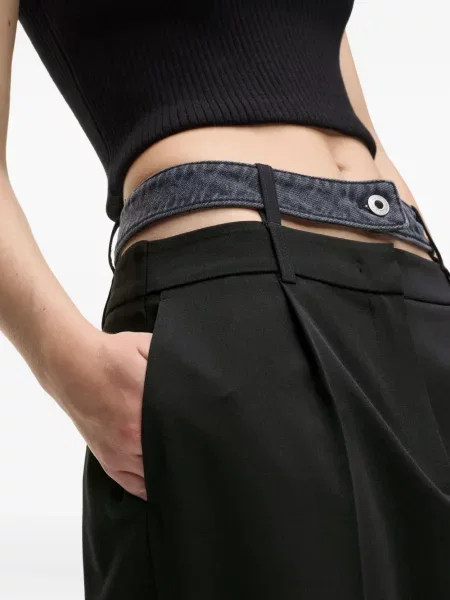 Pantaloni Karl Lagerfeld Jeans negru