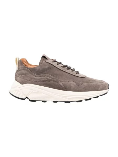 Sneakersy Buttero skórzane szare