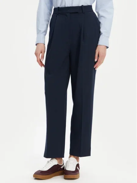 Tommy Hilfiger Чино панталони Тъмносин Tapered Fit