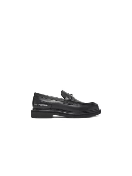 Mokasíny KARL LAGERFELD černé