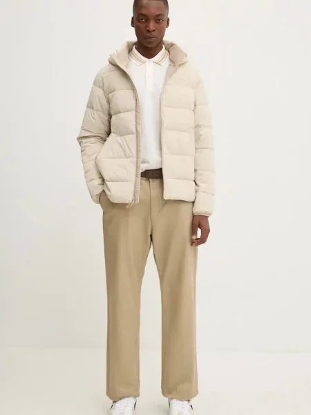 Abercrombie & Fitch kurtka przejściowa beżowy