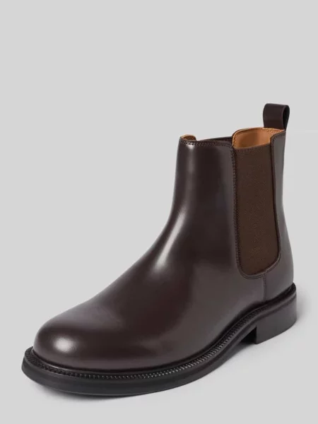 Buty chelsea z czystej skóry bydlęcej model BOBBY' Selected