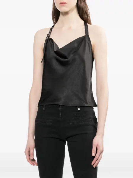 Bluzka The Ragged Priest bez rękawów czarna